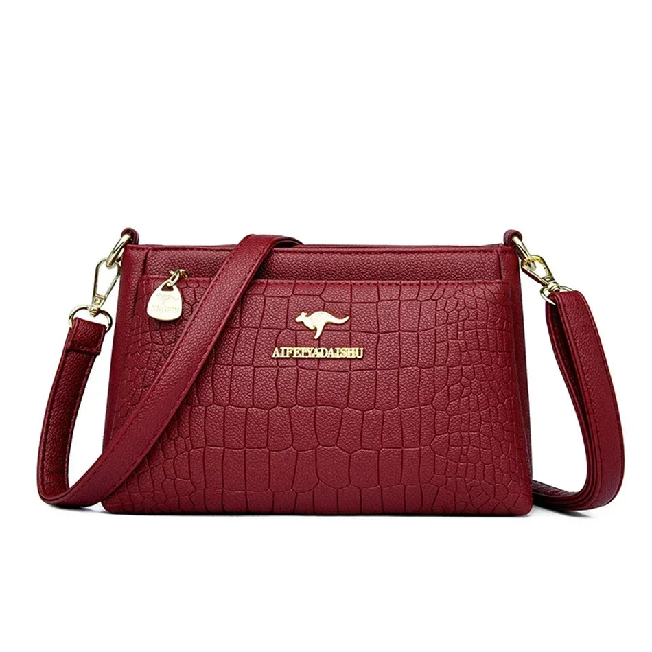Luxury Designer Ladies Handbags High Quality Leather Shoulder Bags for Women 2025 Female Crossbody Bag Purses and Handbags Sac