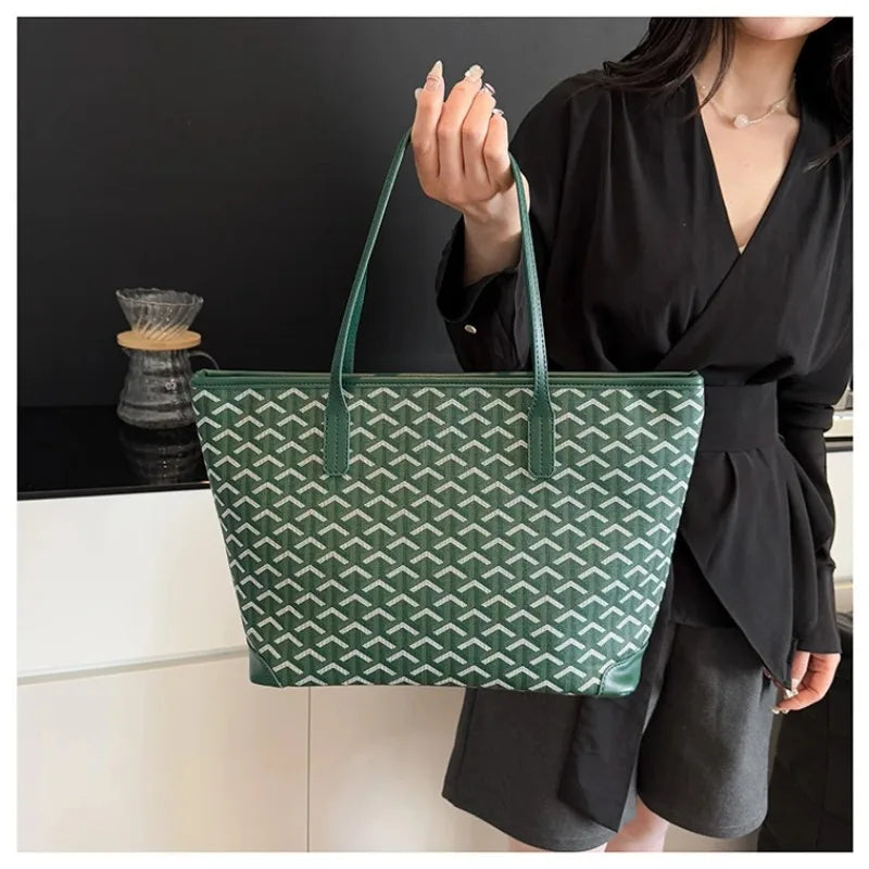 Designer Minimalist Multi-Pocket Large Capacity Tote & Diaper Bag