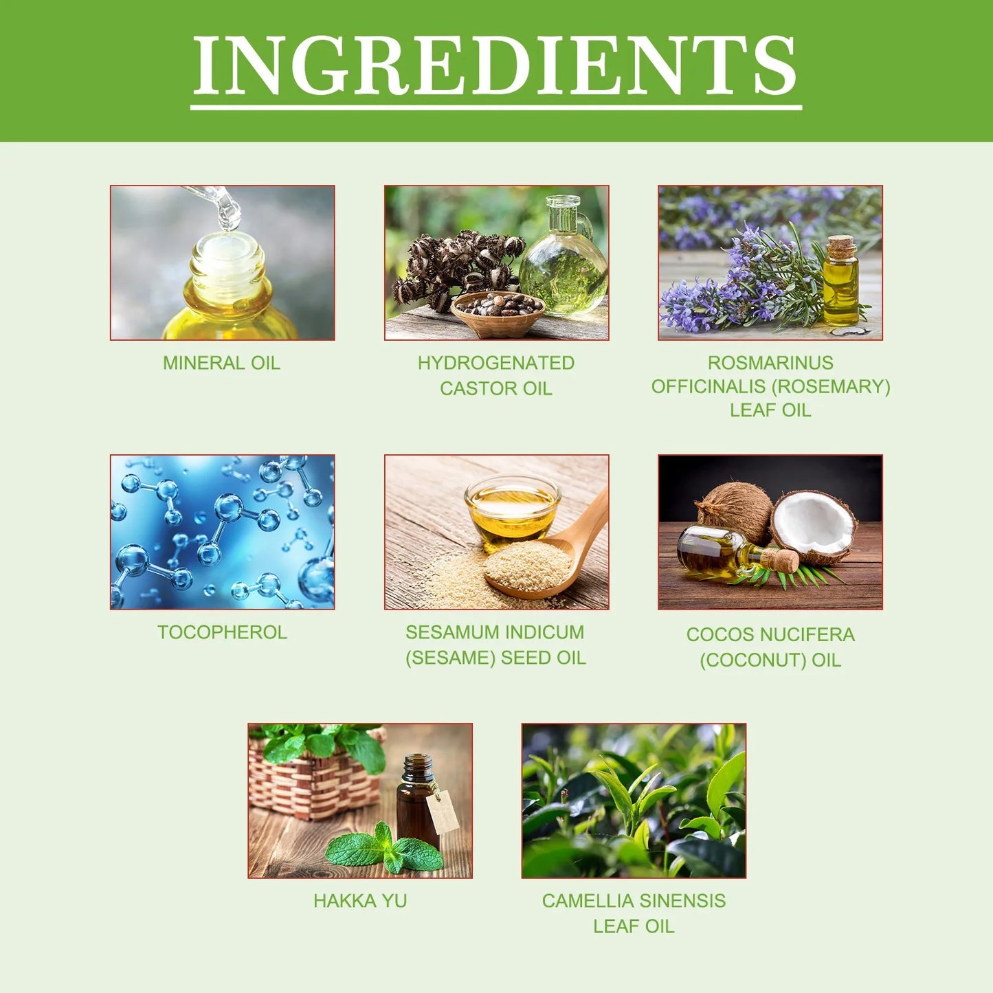 Organic Rosemary Hair Growth Oil & Deep Scalp Nourishing Treatment