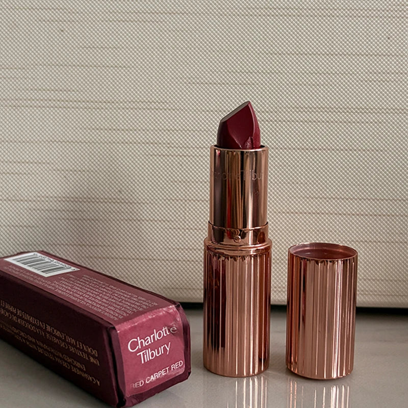 Luxury Diamond Metal Glitter Rotary Lipstick Waterproof Durable Matte Powder Beauty Blush Wand Natural Color Advanced Cosmetics