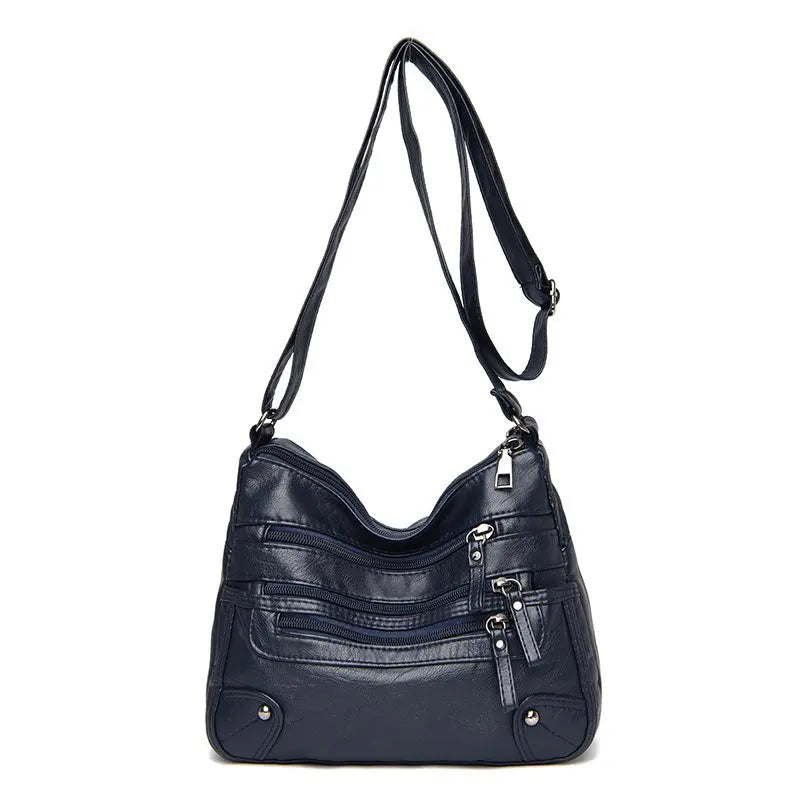 Bags For Women 2025 New Luxury Handbags Many Pocket Big Crossbody Bags Pu Leather High-Capacity Women Bags Designer Handbags