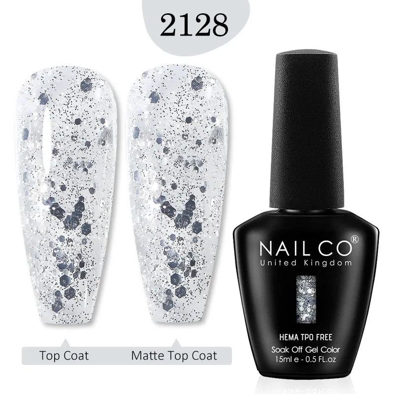 NAILCO Red Colors Series 15ML Nail Gel Polish Nail Supplies Semi Permanent For Nail Art Manicure Soak Off LED UV Hybrid Varnish