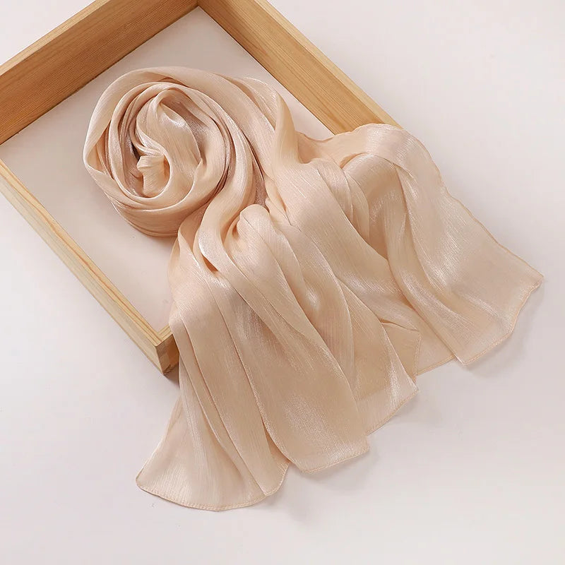 Premium Chiffon Hijabs For Woman Soft Long Turban Veil Scarves Muslim Hijab Shawls Islam Women Head Wraps Accessoires Ramadan