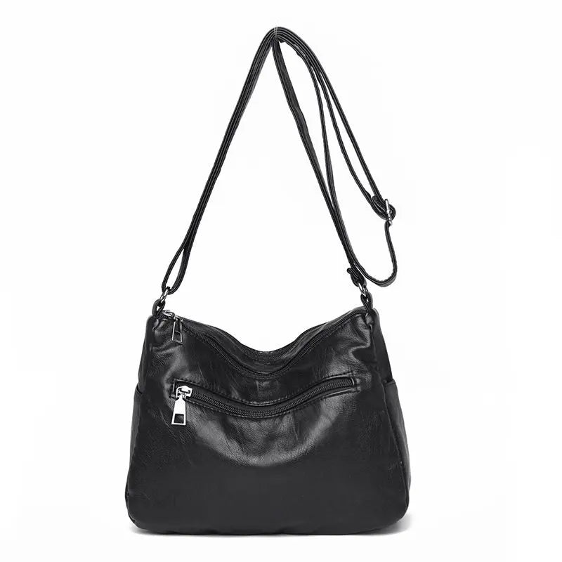 Bags For Women 2025 New Luxury Handbags Many Pocket Big Crossbody Bags Pu Leather High-Capacity Women Bags Designer Handbags