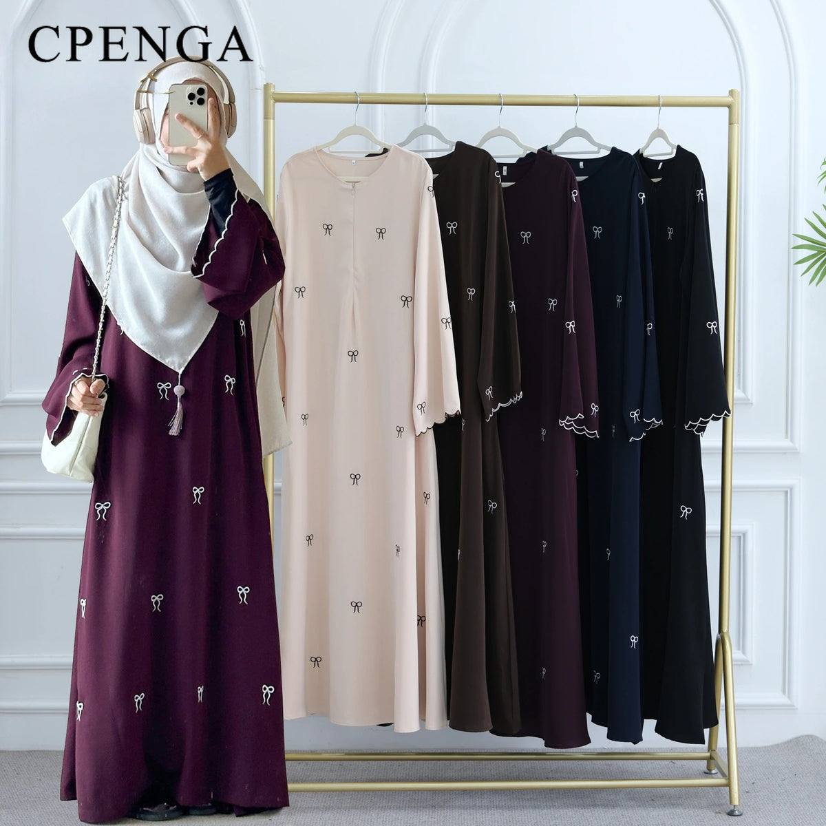Luxury Dubai Butterfly Embroidery Abaya Muslim Women Modest Dress Islamic Femme Vacation Outfit 2025 Fashion Turkey Kaftan Robe