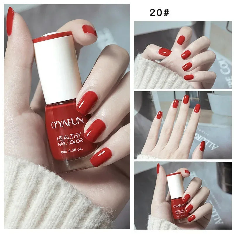 8ml Peel-Off Water-Based Quick-Dry Nail Polish