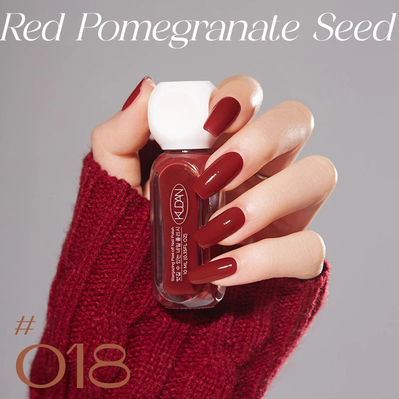 10ml Peel-Off Water-Based Quick-Dry Nail Polish