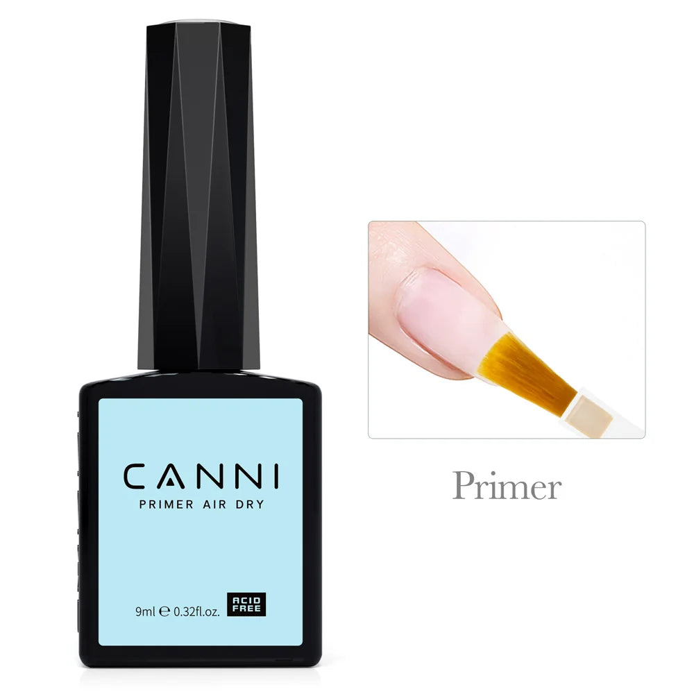 Canni Nail Gel Polish Jelly Nude Color HEMA FREE 9ml Transparent Semi Permanent Natural Nude Collection French Nail Gel Lacquer