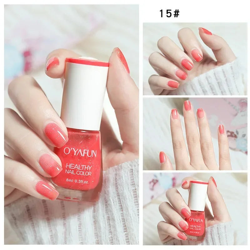8ml Peel-Off Water-Based Quick-Dry Nail Polish