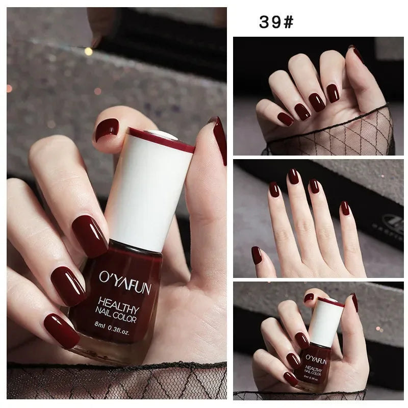 8ml Peel-Off Water-Based Quick-Dry Nail Polish