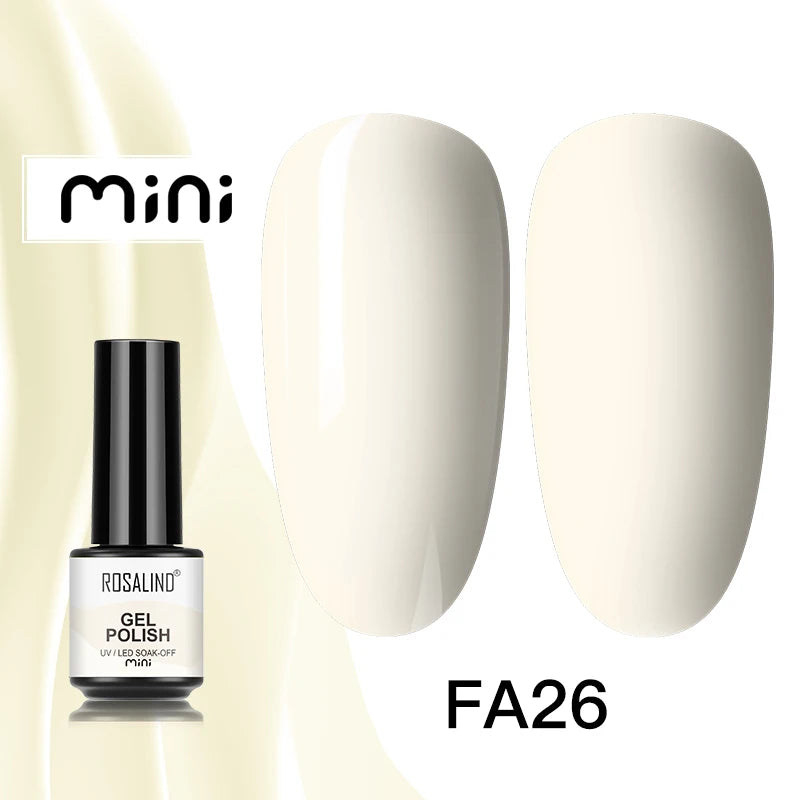 ROSALIND Nail Gel Polish Semipermanent UV Led Esmalte For Nail Art Varnish Hybrid Top Coat Regular Polish Gel Nail Accessories