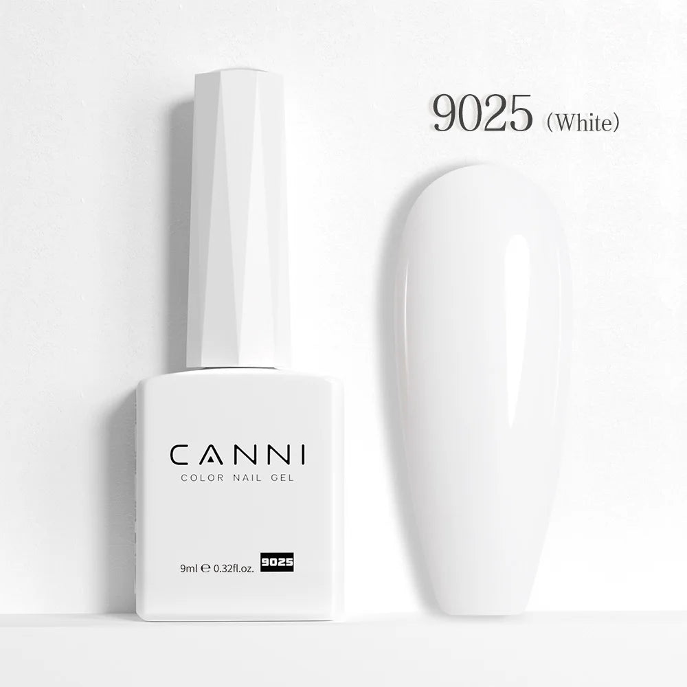 Canni Nail Gel Polish Jelly Nude Color HEMA FREE 9ml Transparent Semi Permanent Natural Nude Collection French Nail Gel Lacquer