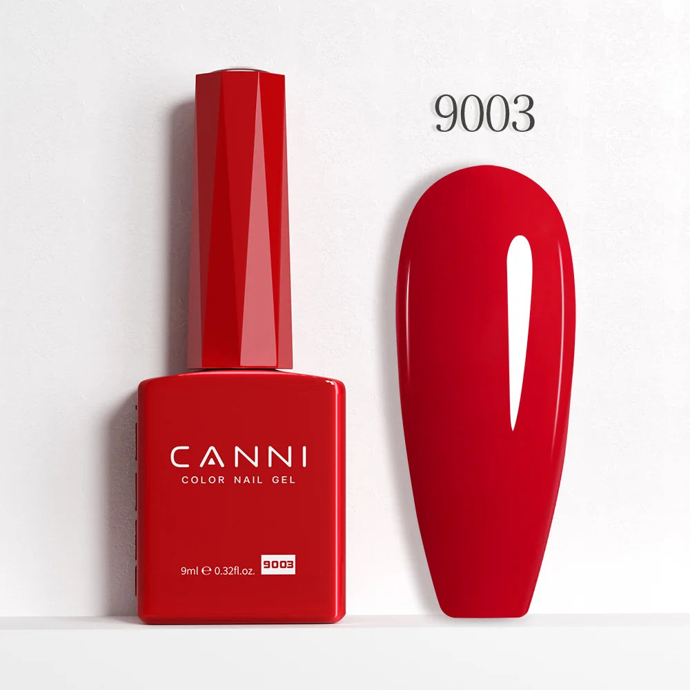 Canni Nail Gel Polish Jelly Nude Color HEMA FREE 9ml Transparent Semi Permanent Natural Nude Collection French Nail Gel Lacquer