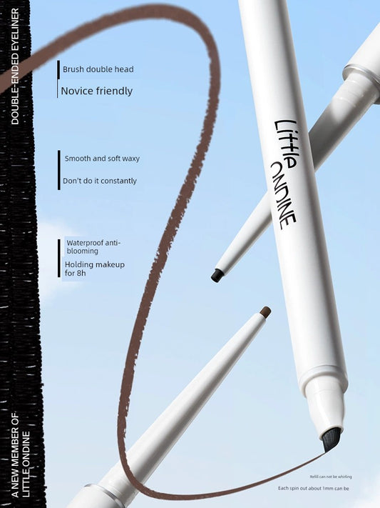 Aoting Double-Headed Not Smudge Decolorizing Eyeliner