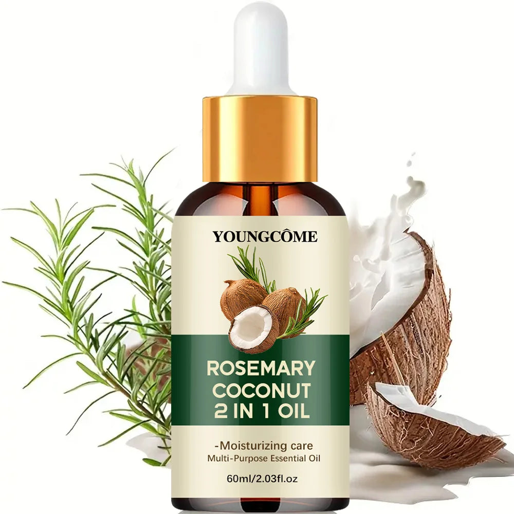 Organic Rosemary & Coconut Hair Growth & Scalp Nourishment Oil