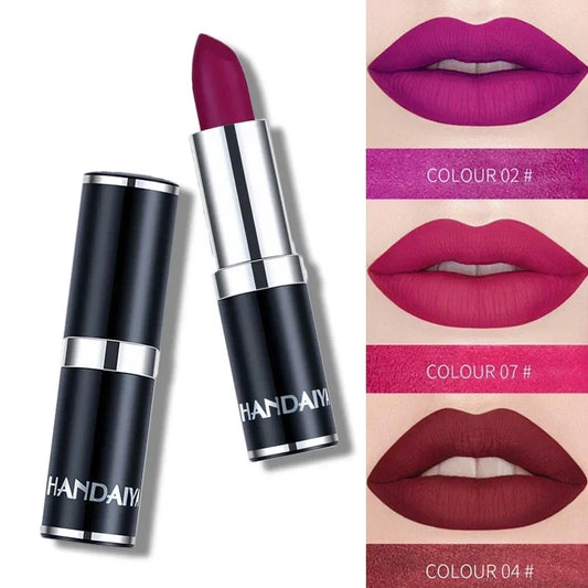 Matte Pink Velvet Long-Lasting Hydrating Lipstick