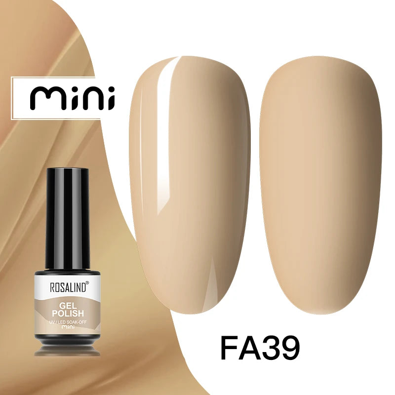 ROSALIND Nail Gel Polish Semipermanent UV Led Esmalte For Nail Art Varnish Hybrid Top Coat Regular Polish Gel Nail Accessories