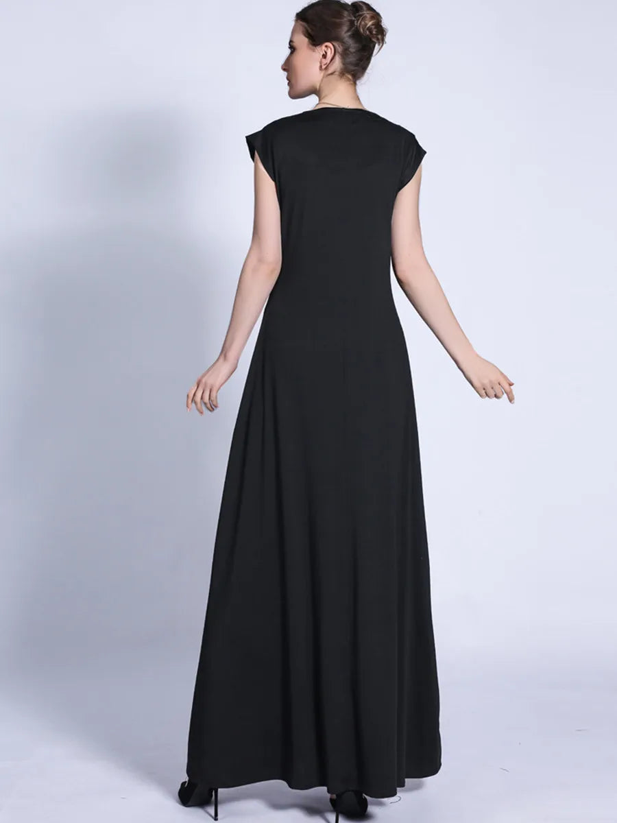Muslim Women Arabic Dubai Abaya Sleeveless Long Dress Kaftan Modest Robe Femme Islam African Solid Soft Maxi Dresses Clothing