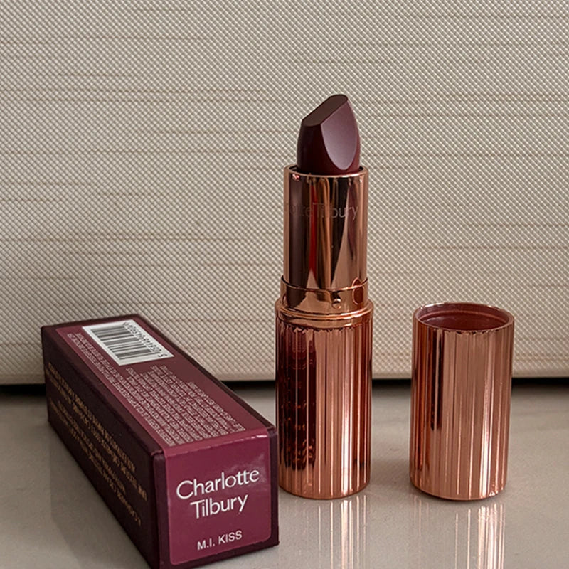 Luxury Diamond Metal Glitter Rotary Lipstick Waterproof Durable Matte Powder Beauty Blush Wand Natural Color Advanced Cosmetics