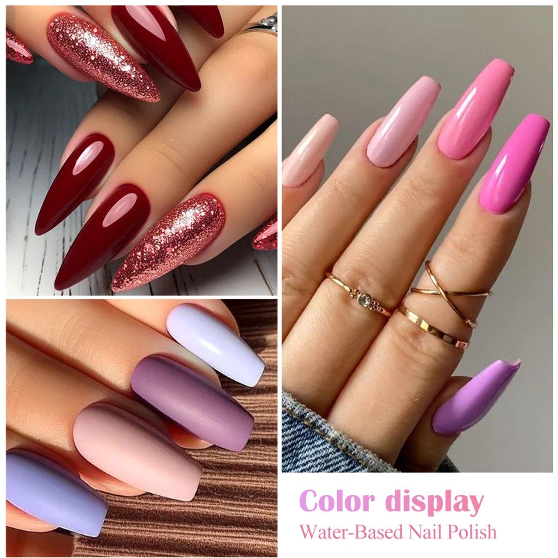 MEET ACROSS 8ml Peel-Off Water-Based Nail Polish