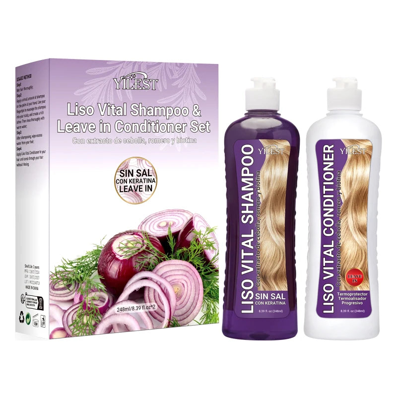 Organic Onion & Rosemary Natural Hair Growth & Volumizing Shampoo