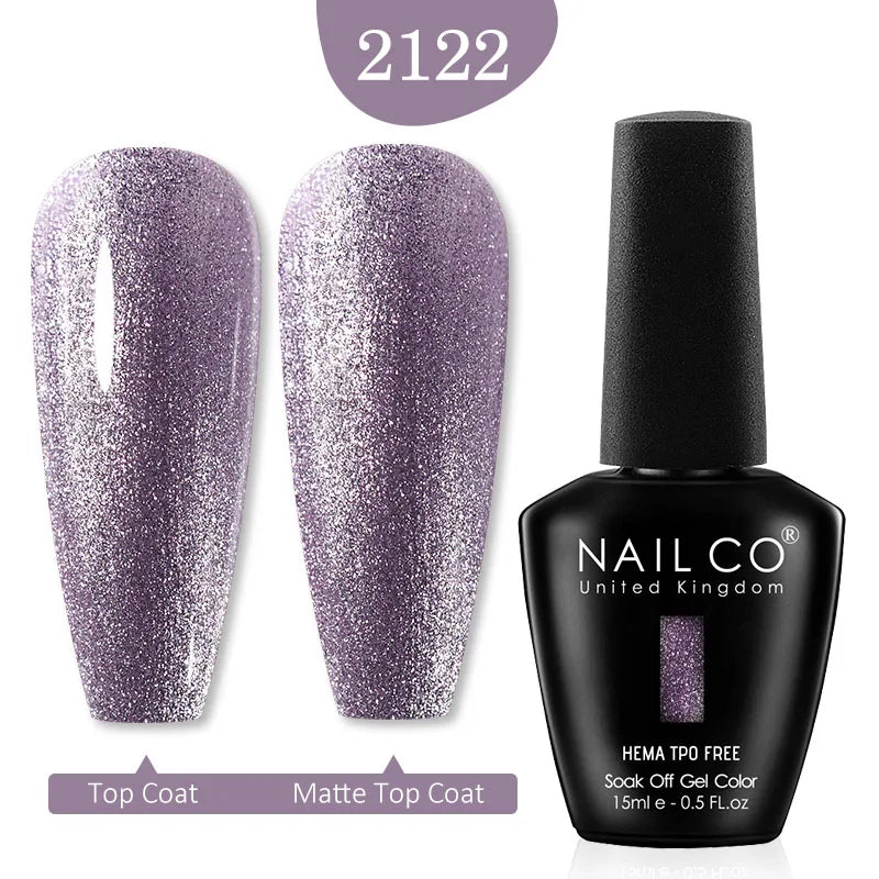 NAILCO Red Colors Series 15ML Nail Gel Polish Nail Supplies Semi Permanent For Nail Art Manicure Soak Off LED UV Hybrid Varnish