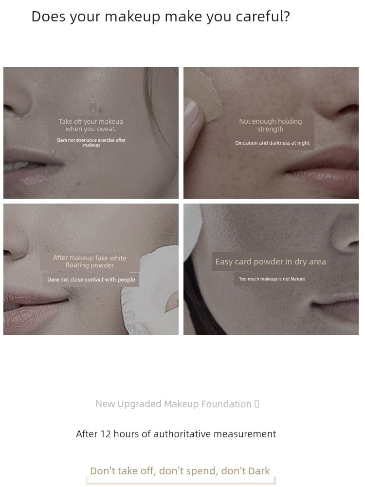 Lightweight Transparent Not Easy to Makeup Beginners Invisible BB Cream