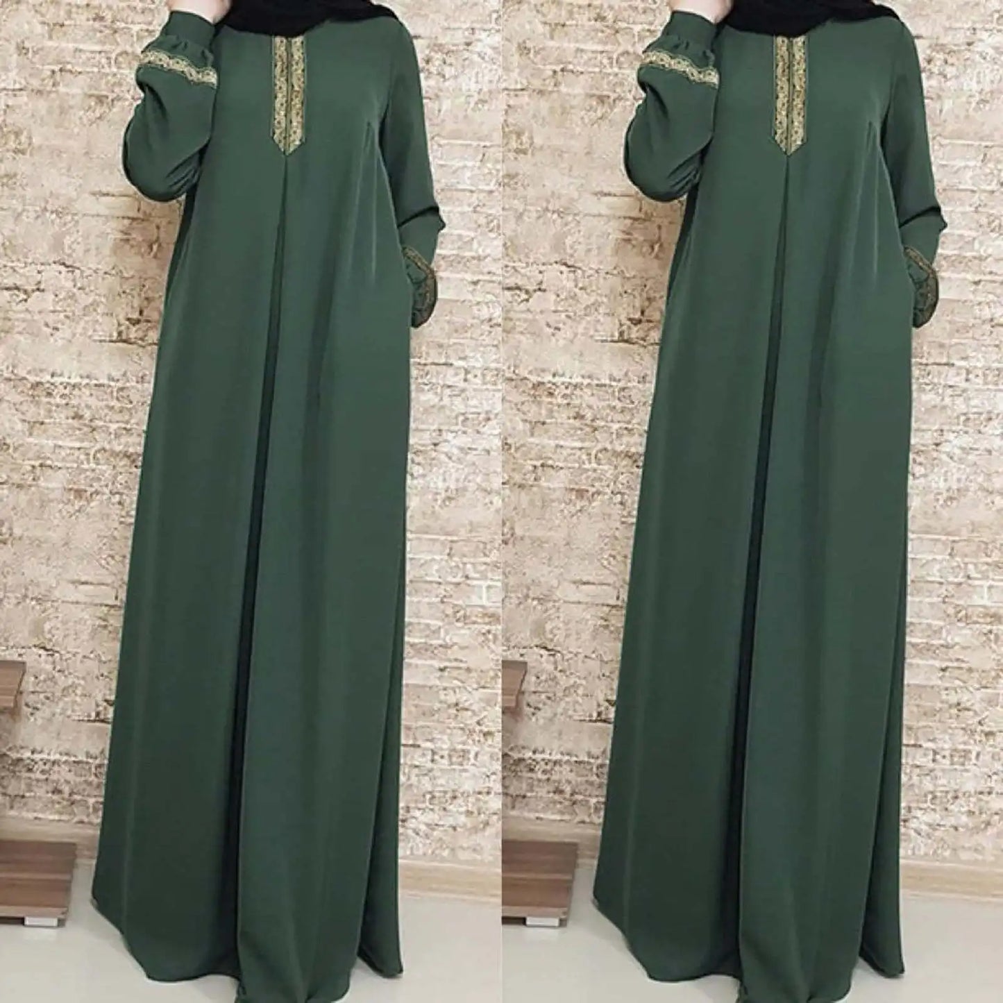 European and American New Ethnic Style Ribbon Loose Long Skirt Large Size Dress for Women Maxi Dresses for Women  Summer Dress