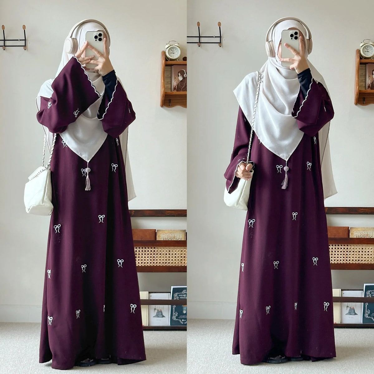 Luxury Dubai Butterfly Embroidery Abaya Muslim Women Modest Dress Islamic Femme Vacation Outfit 2025 Fashion Turkey Kaftan Robe