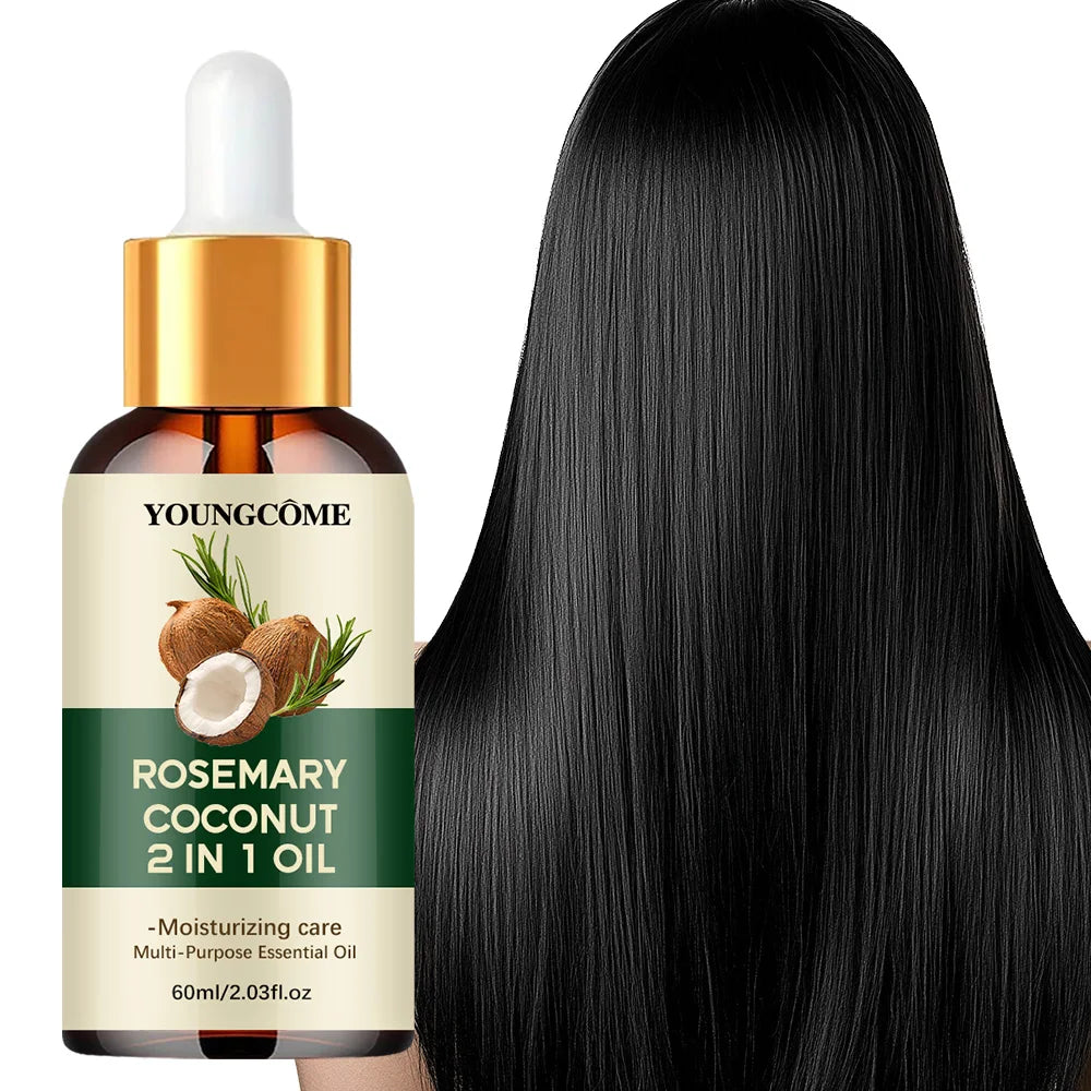Organic Rosemary & Coconut Hair Growth & Scalp Nourishment Oil