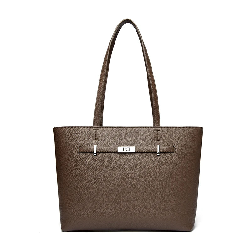 Elegant Leather Shoulder Bag For Women, Crossbody Messenger Handbags Timeless Design By Famous Luxury Brand