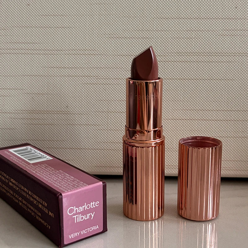 Luxury Diamond Metal Glitter Rotary Lipstick Waterproof Durable Matte Powder Beauty Blush Wand Natural Color Advanced Cosmetics