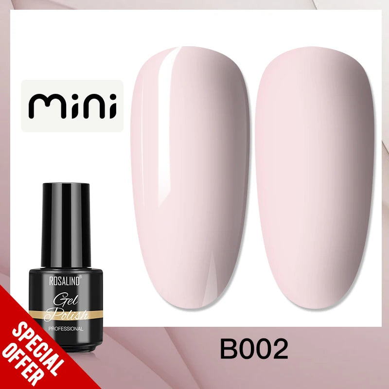 ROSALIND Nail Gel Polish Semipermanent UV Led Esmalte For Nail Art Varnish Hybrid Top Coat Regular Polish Gel Nail Accessories