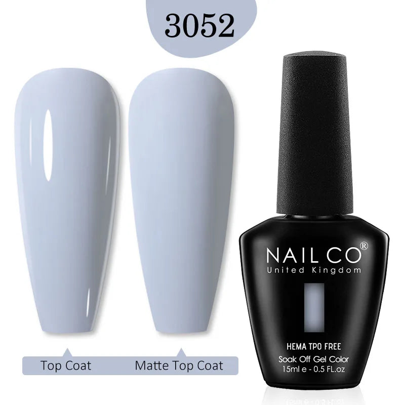 NAILCO Red Colors Series 15ML Nail Gel Polish Nail Supplies Semi Permanent For Nail Art Manicure Soak Off LED UV Hybrid Varnish