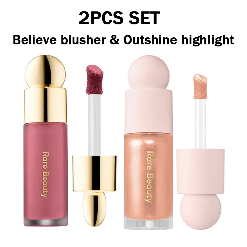 Rare Beauty Soft Pinch Liquid Blush Silky and Glides On Smoothly Long Lasting Plump Makeup Hope Love Virtue Happy Wonder Worth