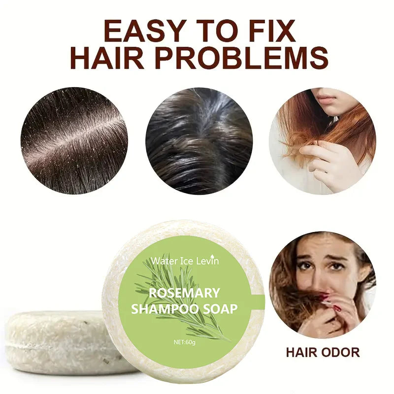 Organic Rosemary Hair Growth & Strengthening Shampoo Bar