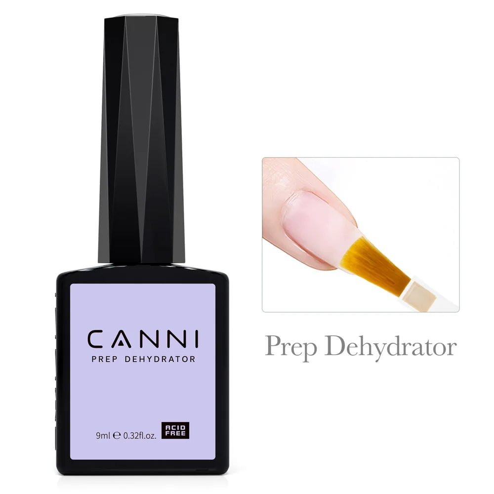 Canni Nail Gel Polish Jelly Nude Color HEMA FREE 9ml Transparent Semi Permanent Natural Nude Collection French Nail Gel Lacquer