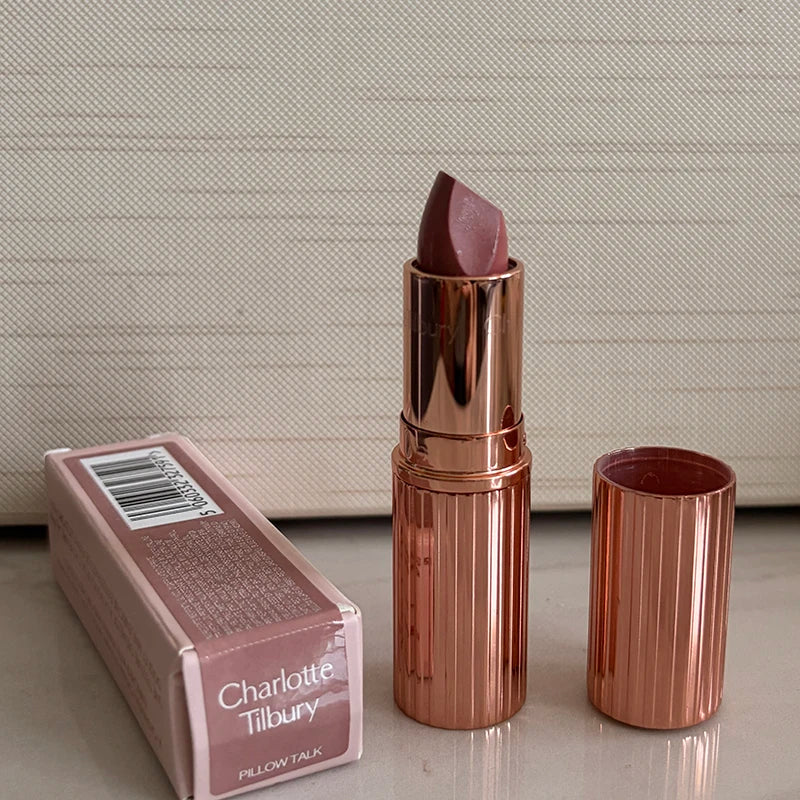 Luxury Diamond Metal Glitter Rotary Lipstick Waterproof Durable Matte Powder Beauty Blush Wand Natural Color Advanced Cosmetics