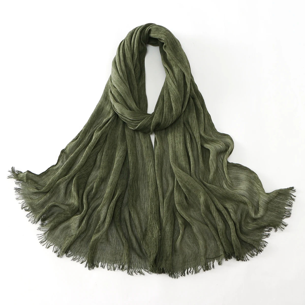 Ombre Tie-Dye Modal Rayon Muslim Hijab Scarf