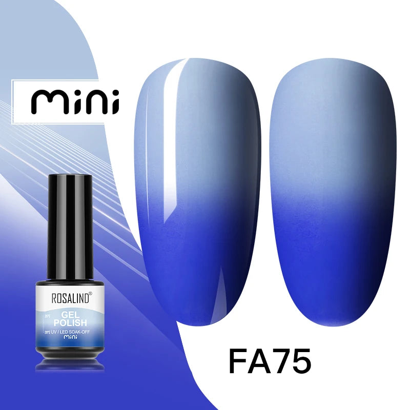 ROSALIND Nail Gel Polish Semipermanent UV Led Esmalte For Nail Art Varnish Hybrid Top Coat Regular Polish Gel Nail Accessories