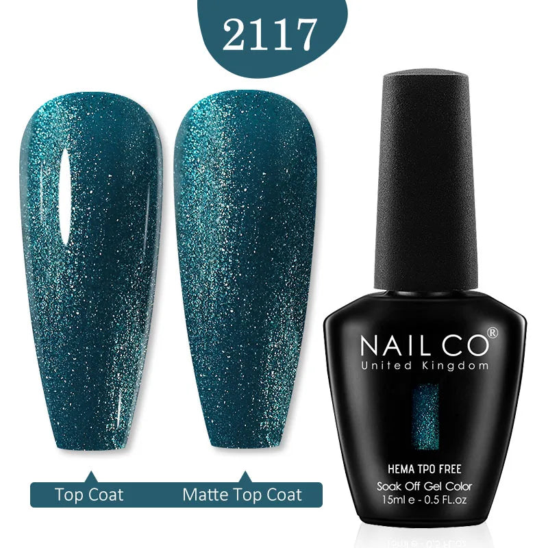 NAILCO Red Colors Series 15ML Nail Gel Polish Nail Supplies Semi Permanent For Nail Art Manicure Soak Off LED UV Hybrid Varnish