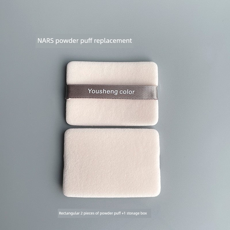 [Upgraded] Yousheng Color Double-Sided Flocking Powder Puff Delicate Comfortable Setting Powder Kiko Powder Makeup Special Puff
