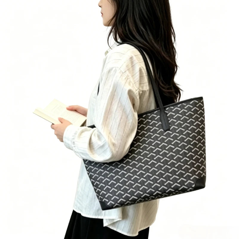 Designer Minimalist Multi-Pocket Large Capacity Tote & Diaper Bag