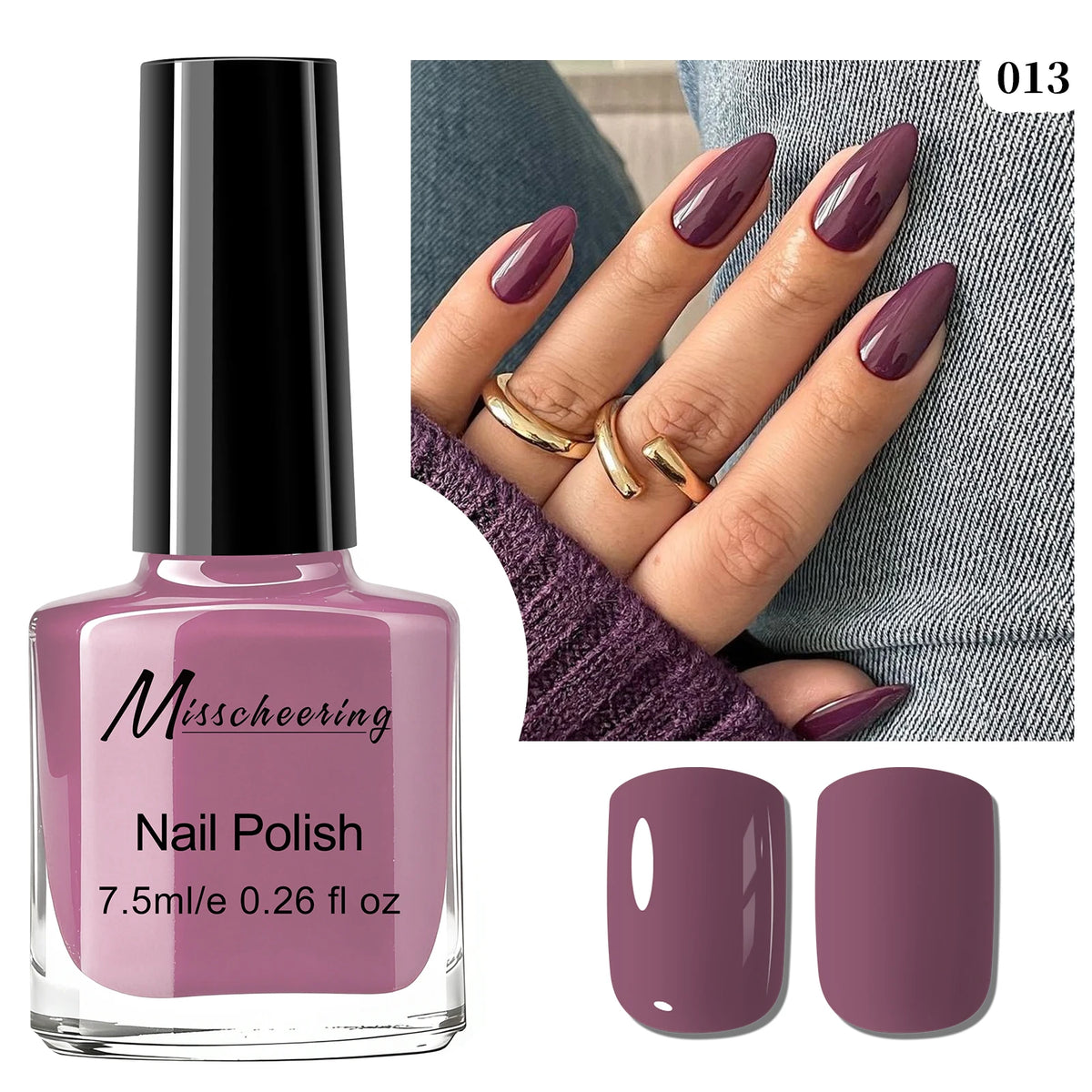 Misscheering 7.5ml Peel-Off Water-Based Nail Polish