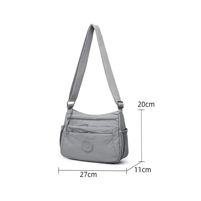 Women's Lightweight Multi-Pocket Casual Crossbody & Shoulder Bag