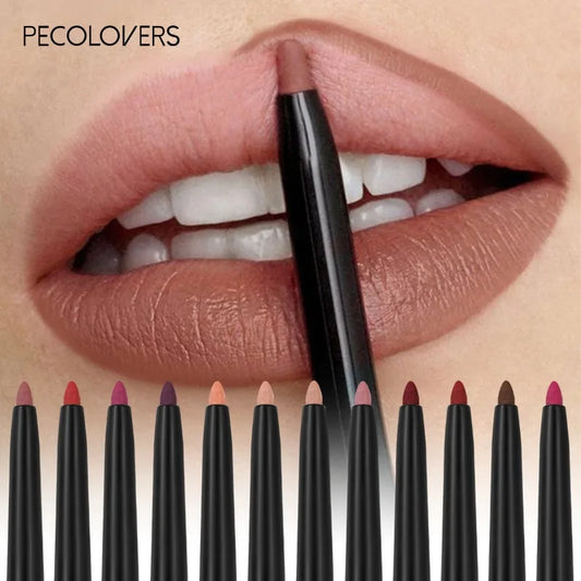 Waterproof Matte Long-Lasting Precision Lip Liner Pencil