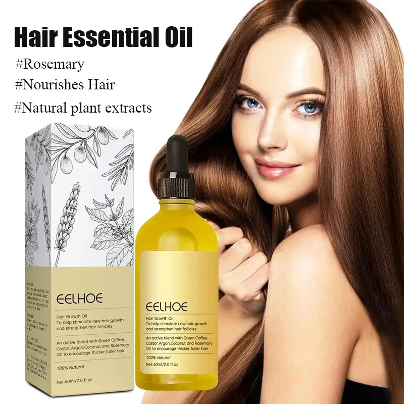 Organic Rosemary & Lavender Dense Hair Growth & Scalp Treatment Oil