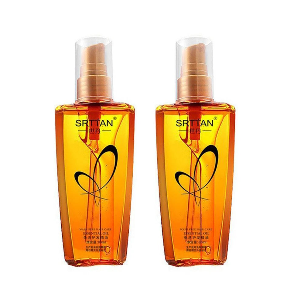Moroccan Argan Oil Hair Serum Lightweight Hair Oil Mist For Split Ends, Frizzy Hair And Flyaways, Hair Oil Repair- Gloss Shine