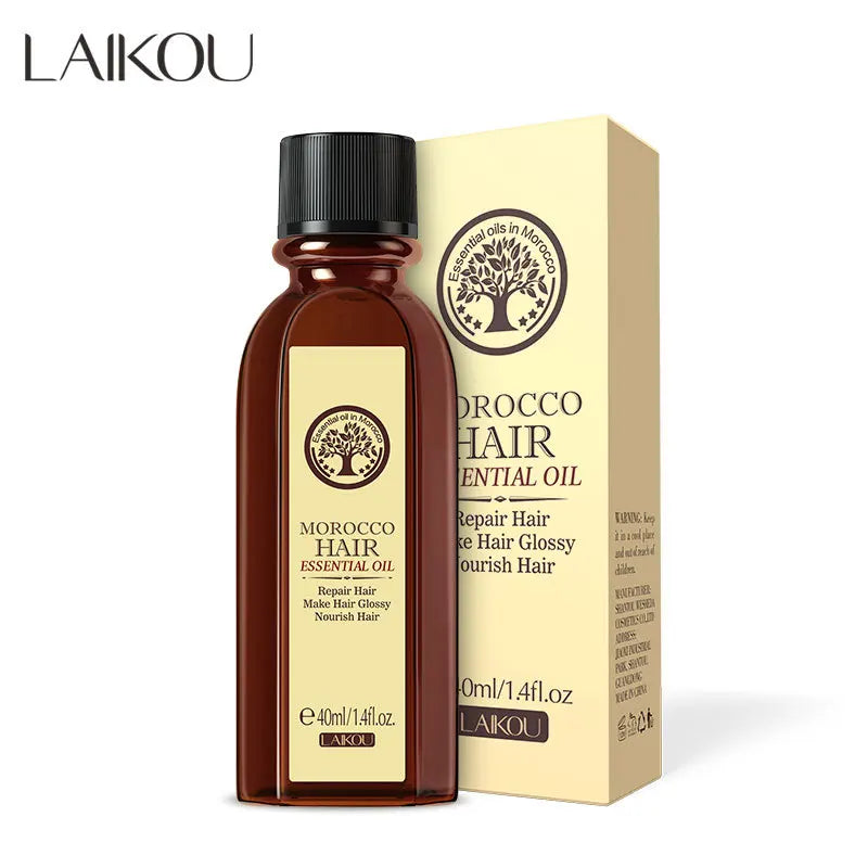 Moroccan Pure Argan Oil Leave-In Hair Treatment & Frizz Control