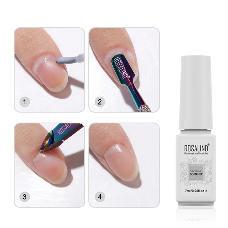 ROSALIND Nail Gel Polish Semipermanent UV Led Esmalte For Nail Art Varnish Hybrid Top Coat Regular Polish Gel Nail Accessories